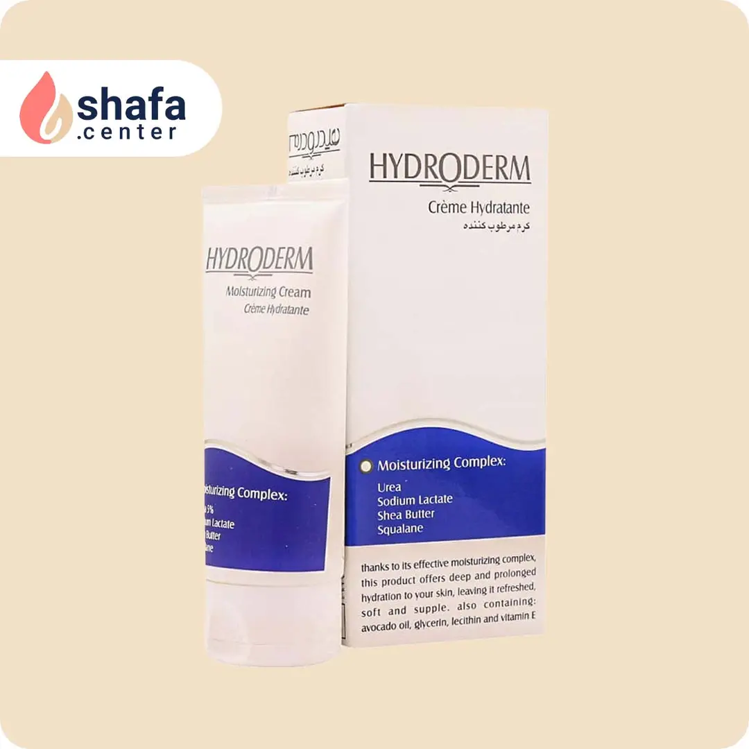 کرم مرطوب‌کننده هیدرودرم – مناسب انواع پوست – 50 میلی‌لیتر