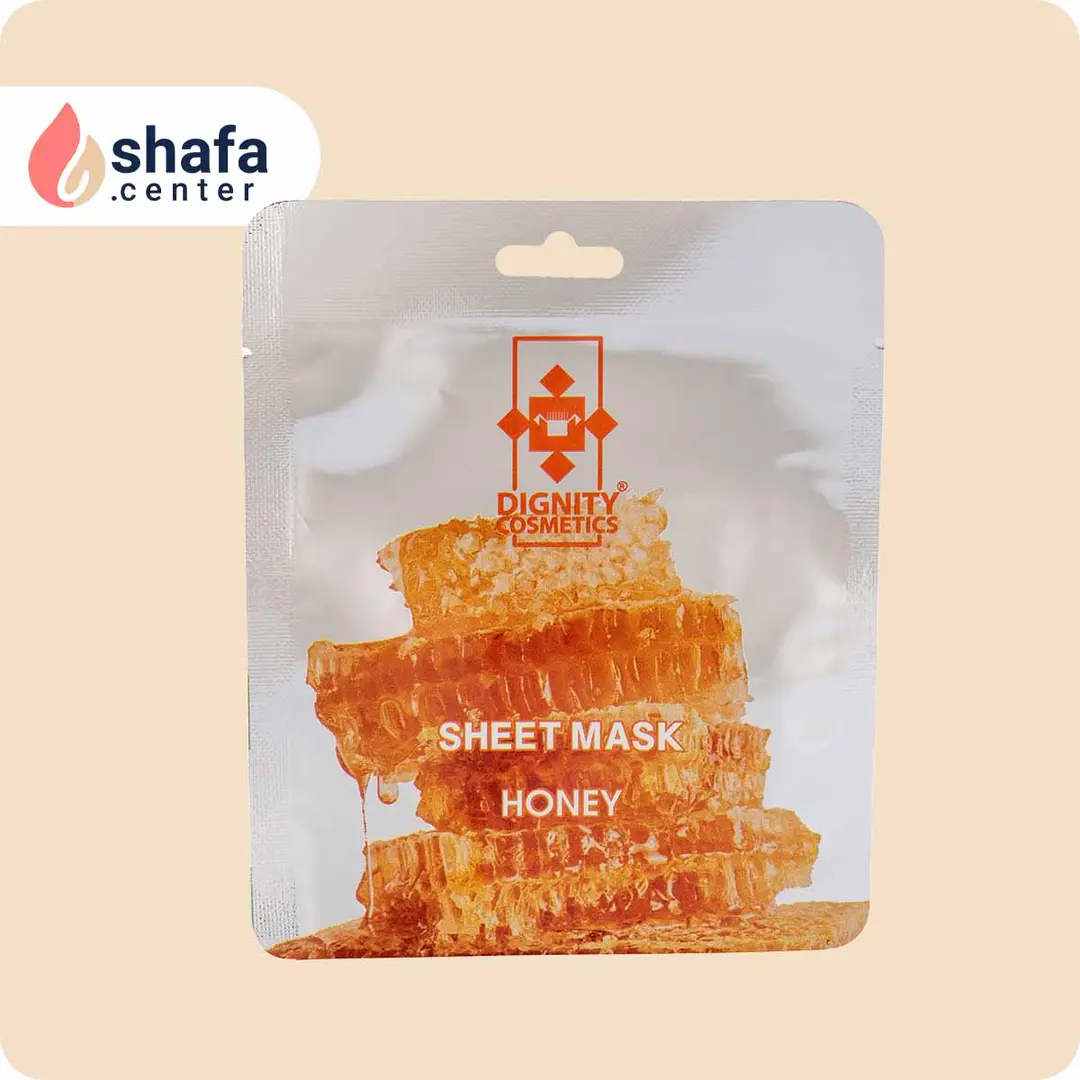 ماسک ورقه‌ای صورت دیگنیتی – عصاره عسل – مناسب انواع پوست – 25 گرم