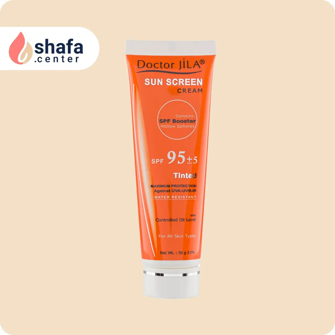 دکتر ژیلا ضد آفتاب SPF95 رنگی مناسب انواع پوست