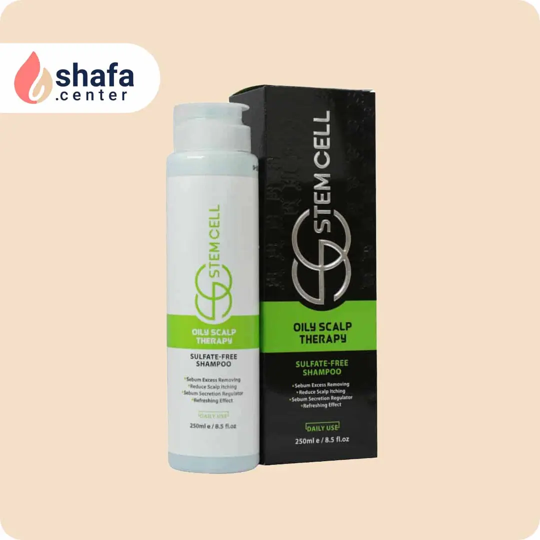 شامپو موی چرب استم سل حجم 250 میلی لیتر