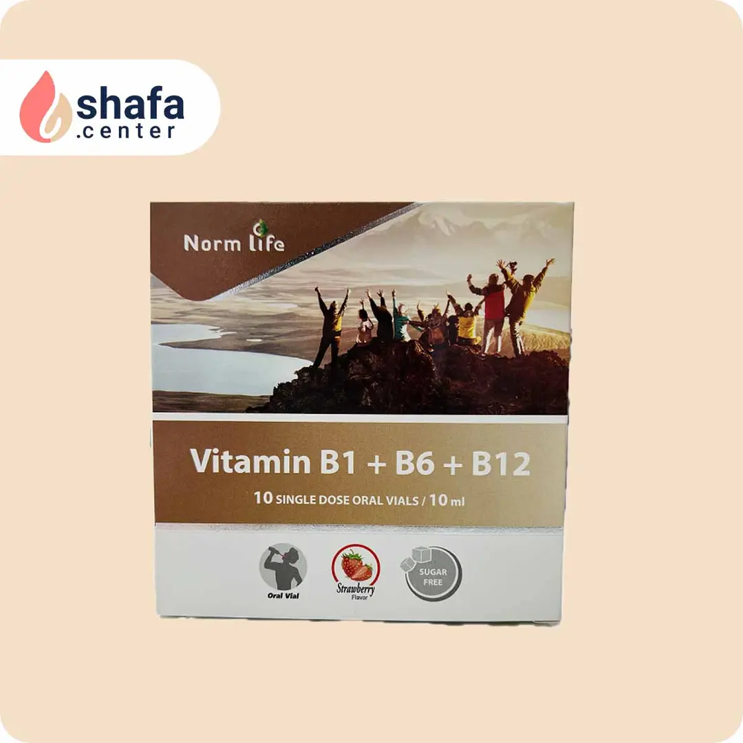 ویال خوراکی ویتامین B1 + B6 + B12 نورم لایف (10 عددی)