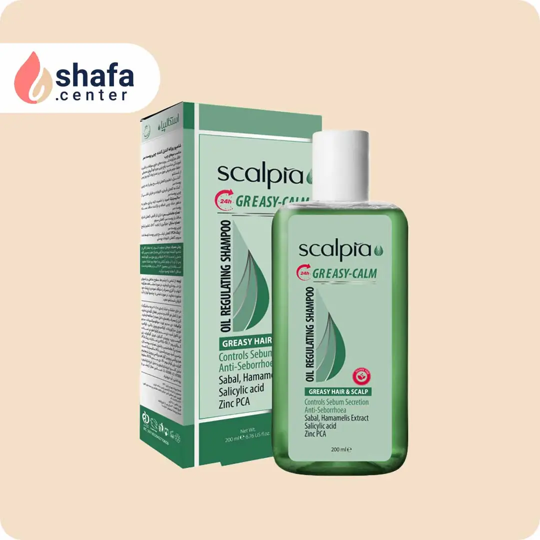 اسکالپیا شامپو روزانه مو چرب ۲۰۰ میلی‌لیتر