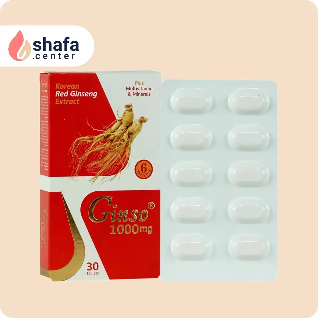 قرص جینسو 1000 میلی گرم ویت اسکای 30 عدد