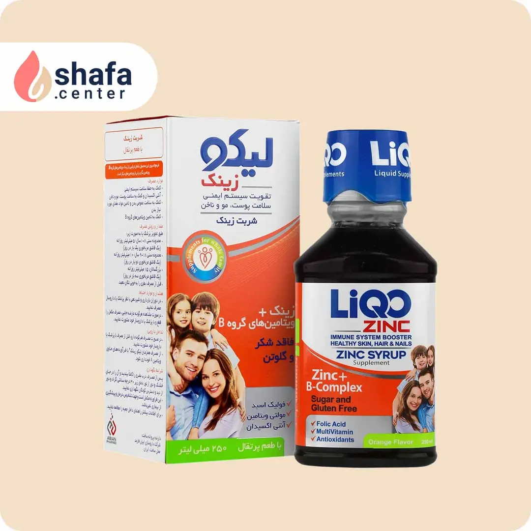 شربت لیکو زینک ابیان فارمد