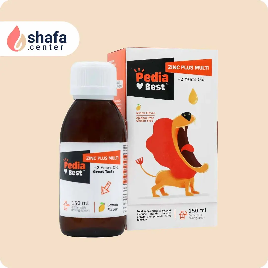 شربت زینک پلاس مولتی پدیابست