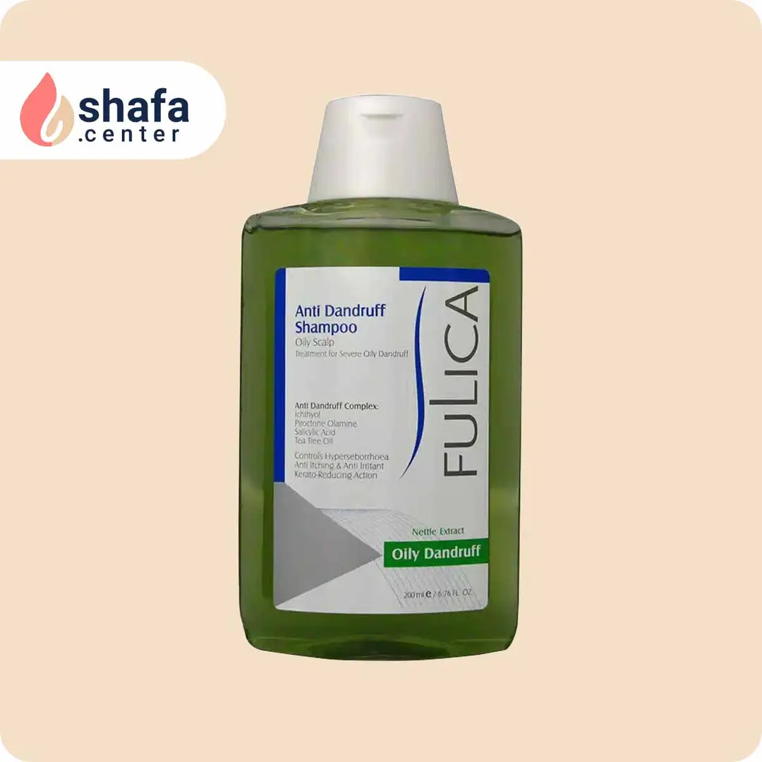 شامپو ضد شوره فولیکا مخصوص پوست سر چرب حجم ۲۰۰ میلی‌لیتر