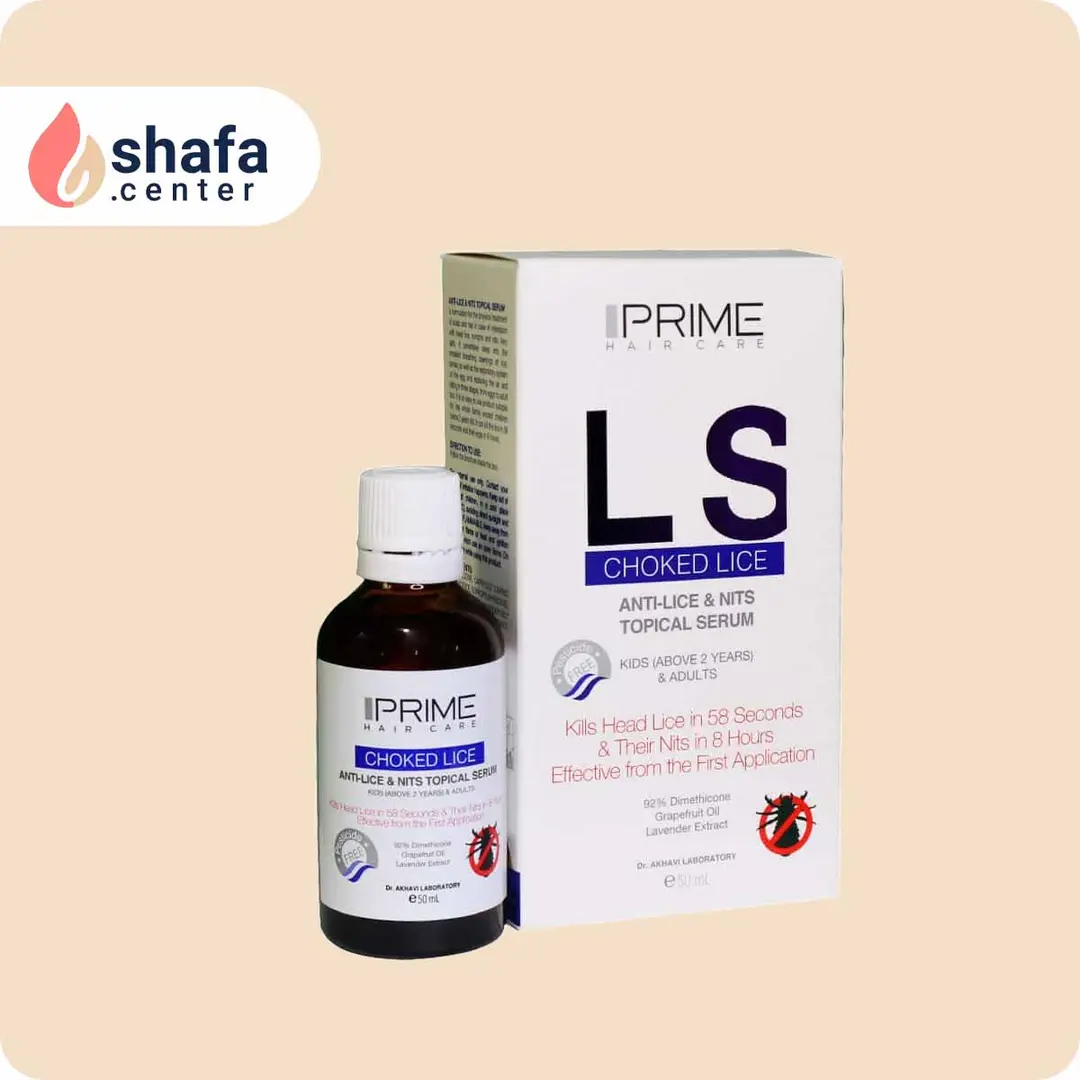 سرم مو برطرف کننده حشرات مدل LS پرایم 50 میلی لیتر