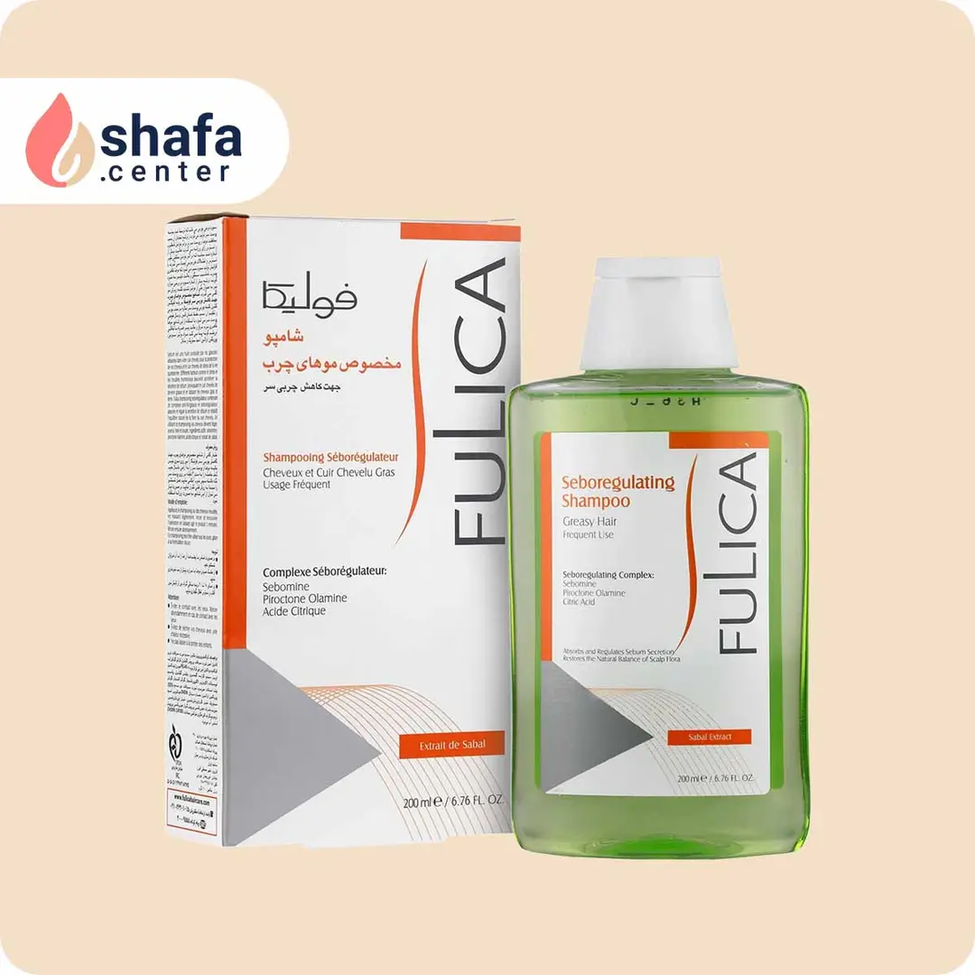 شامپو مخصوص موهای چرب فولیکا ۲۰۰ میلی لیتر