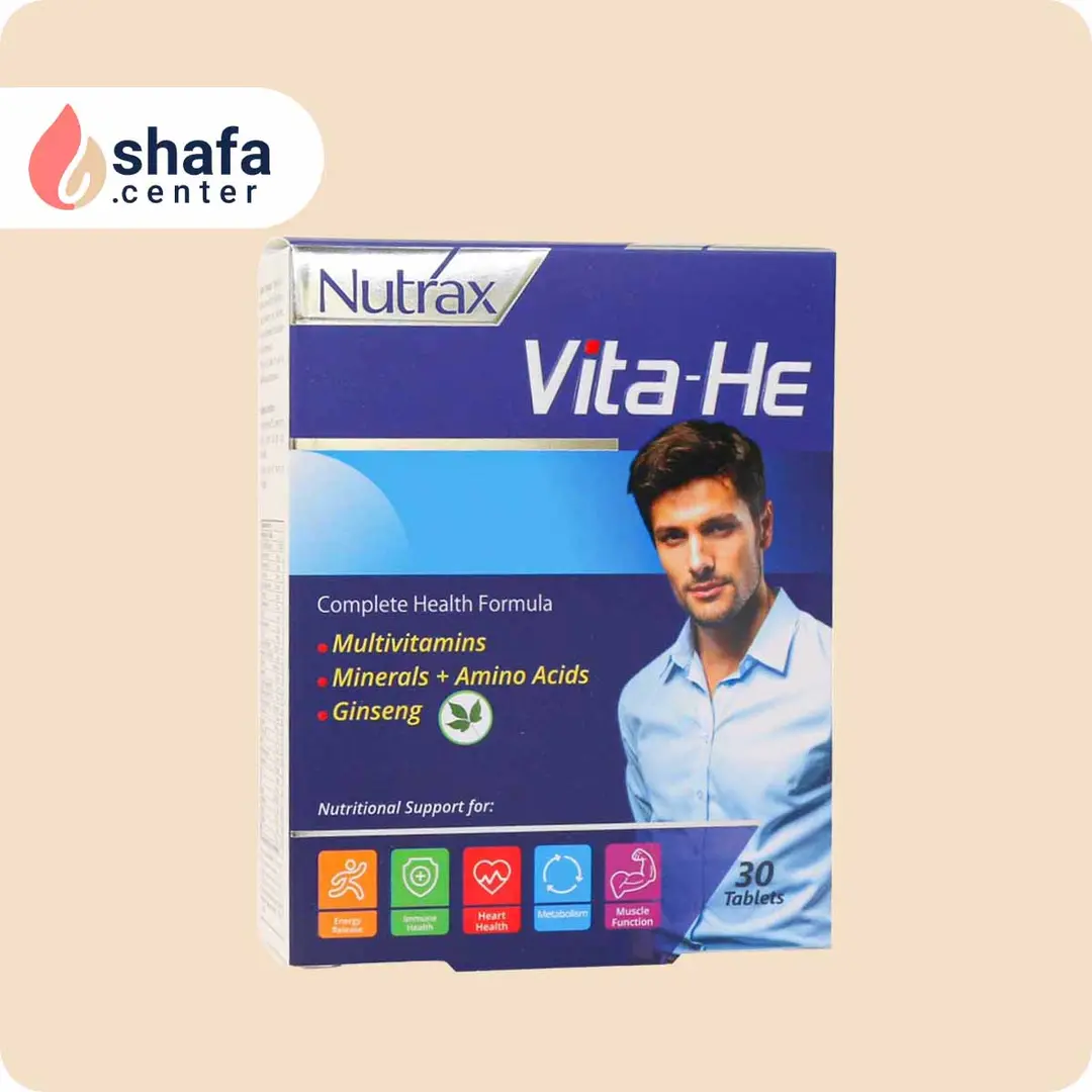 قرص مولتی ویتامین و مینرال ویتا هی نوتراکس 30 عدد