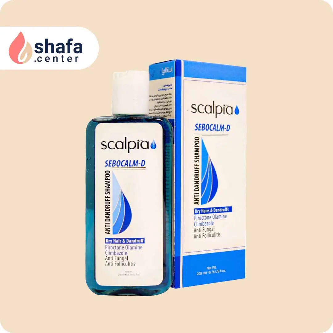 شامپو ضد شوره مو خشک اسکالپیا ۲۰۰ میلی‌لیتر