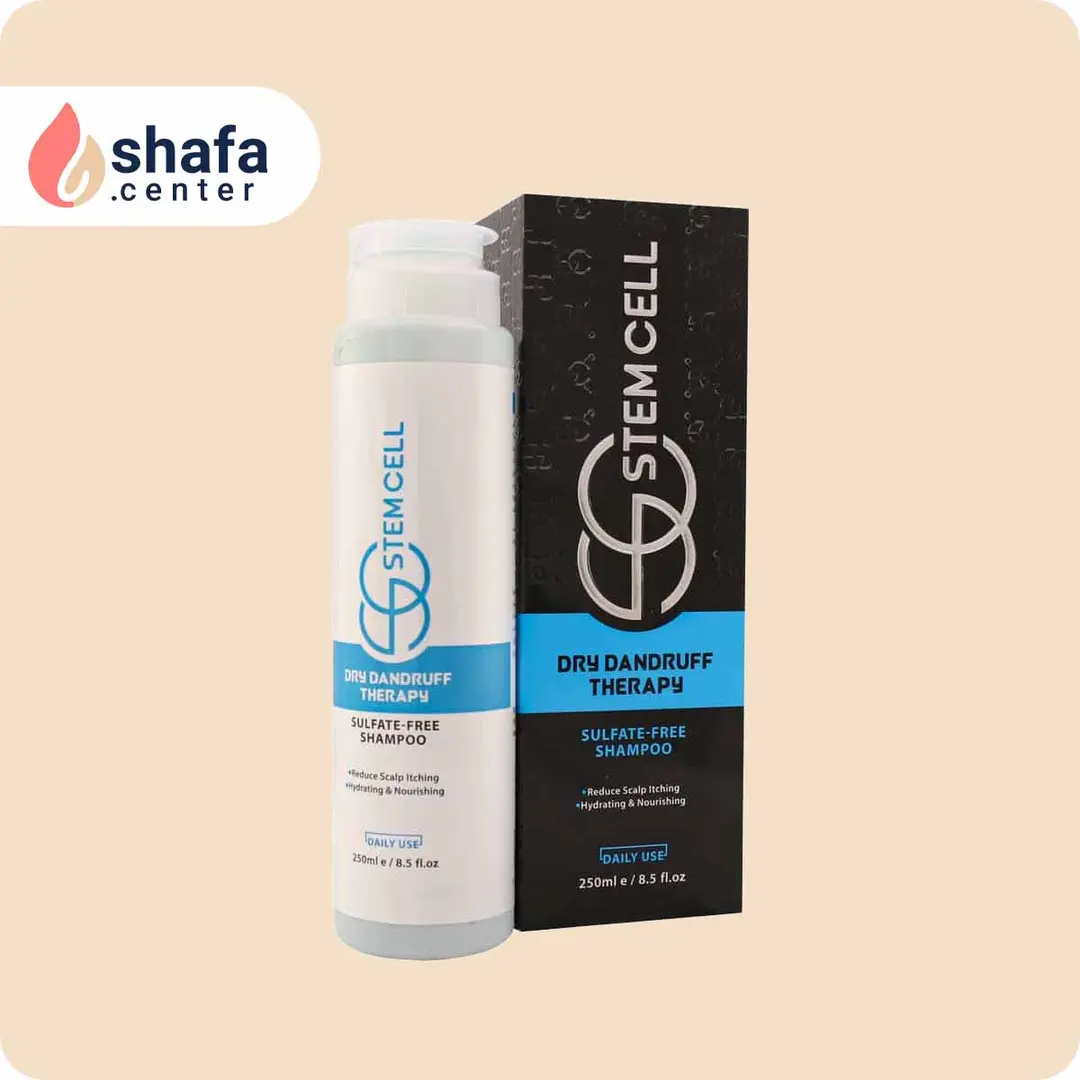 شامپو استم سل ضد شوره مناسب موهای خشک 250 میلی‌لیتر