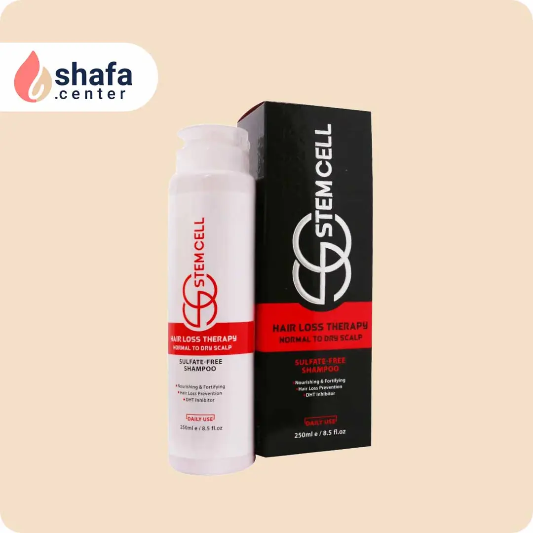 شامپو استم سل تقویت‌کننده مناسب موهای خشک و نرمال حجم 250 میلی لیتر