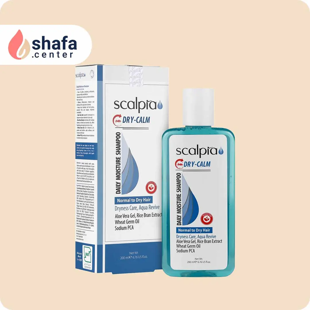 اسکالپیا شامپو روزانه مو معمولی و خشک ۲۰۰ میلی‌لیتر