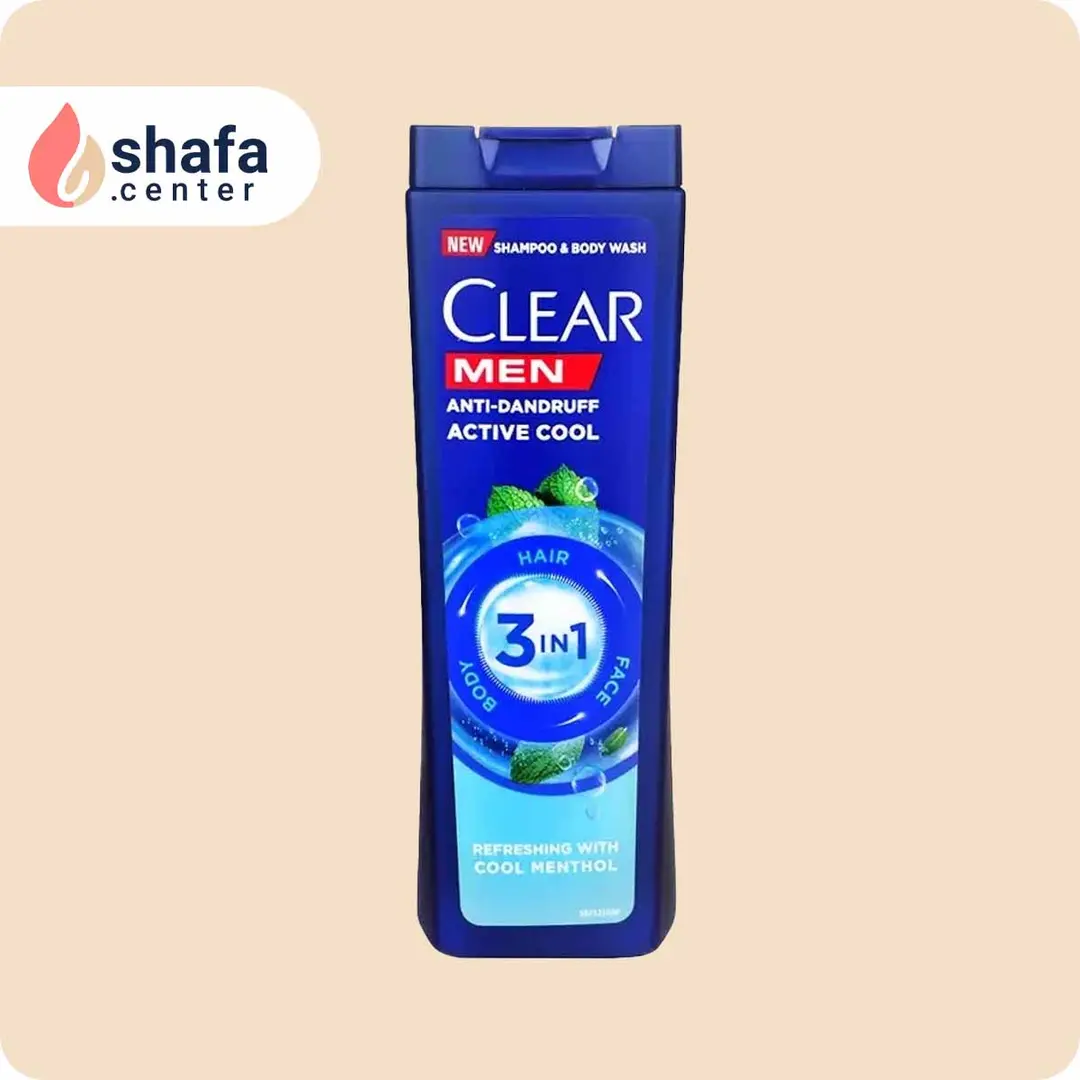 کلیر ضدشوره ویژه آقایان حاوی خنک‌کننده نعنایی – عملکرد سه‌گانه – مناسب انواع مو – ۴۰۰ میلی‌لیتر