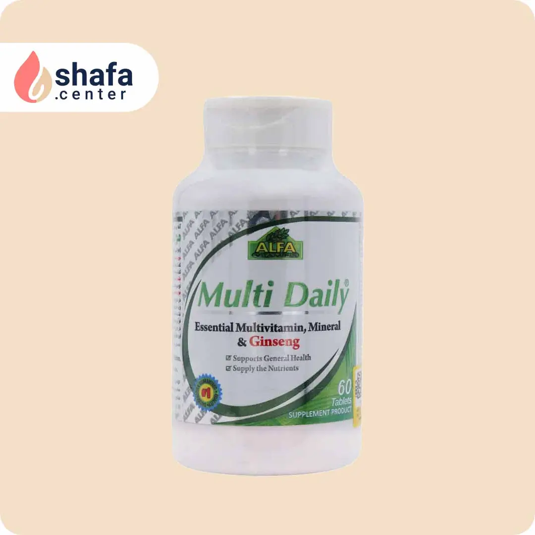 قرص مولتی دیلی آلفا 60 عددی