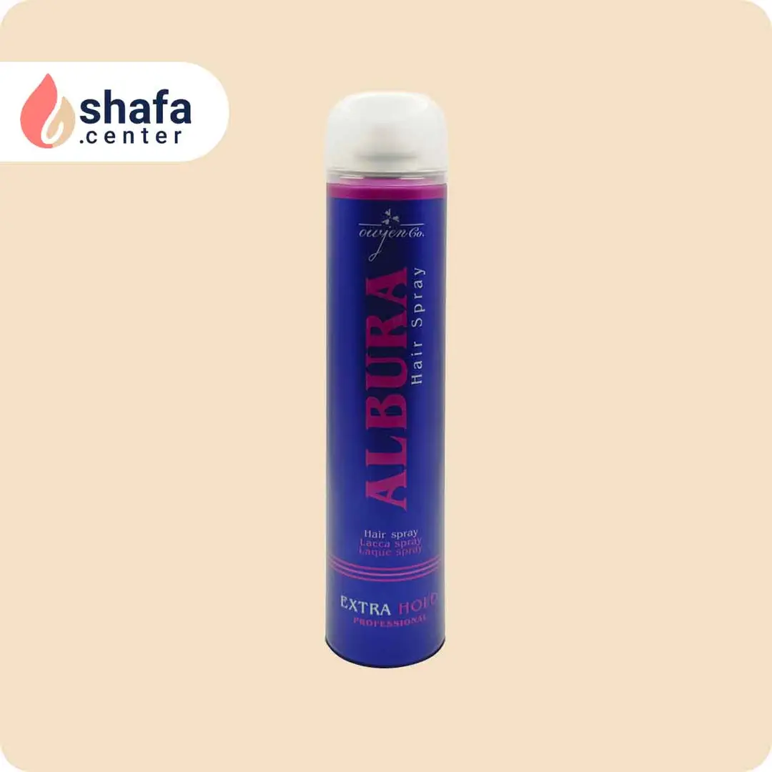 آلبورا اسپری حالت‌دهنده مو  حجم ۵۰۰ میلی‌لیتر
