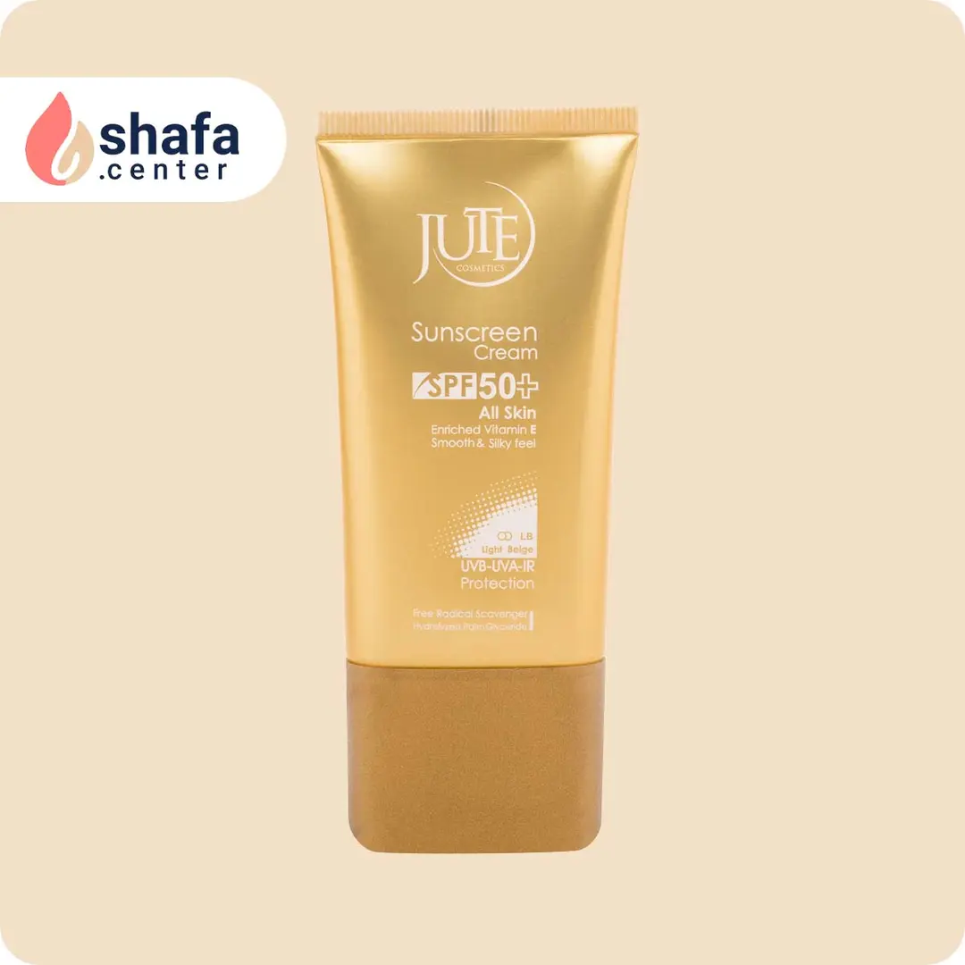 ضد آفتاب رنگی ژوت SPF 50 بژ روشن