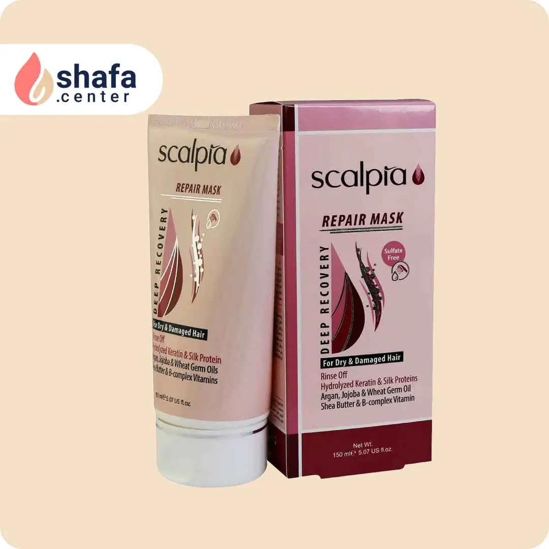ماسک موی اسکالپیا ویژه موهای خشک و آسیب دیده، ۱۵۰ میلی‌لیتر
