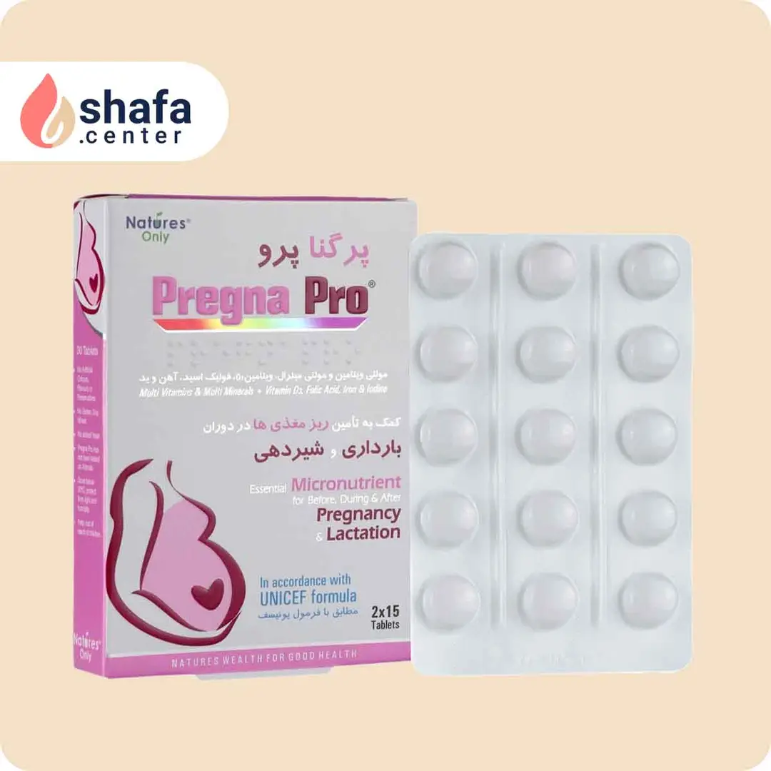 قرص پرگنا پرو نیچرز اونلی 30 عدد