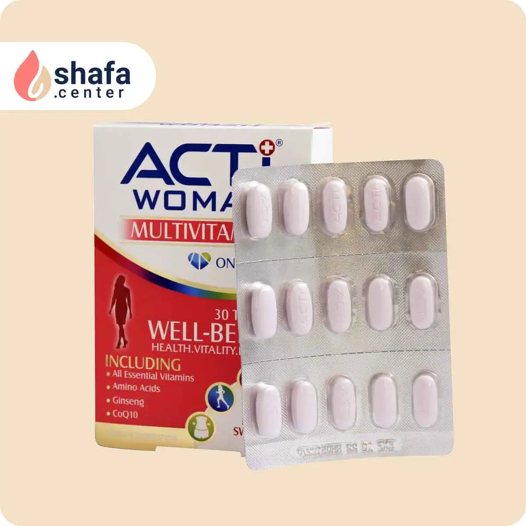 قرص مولتی ویتامین اکتی وومن  30 عدد