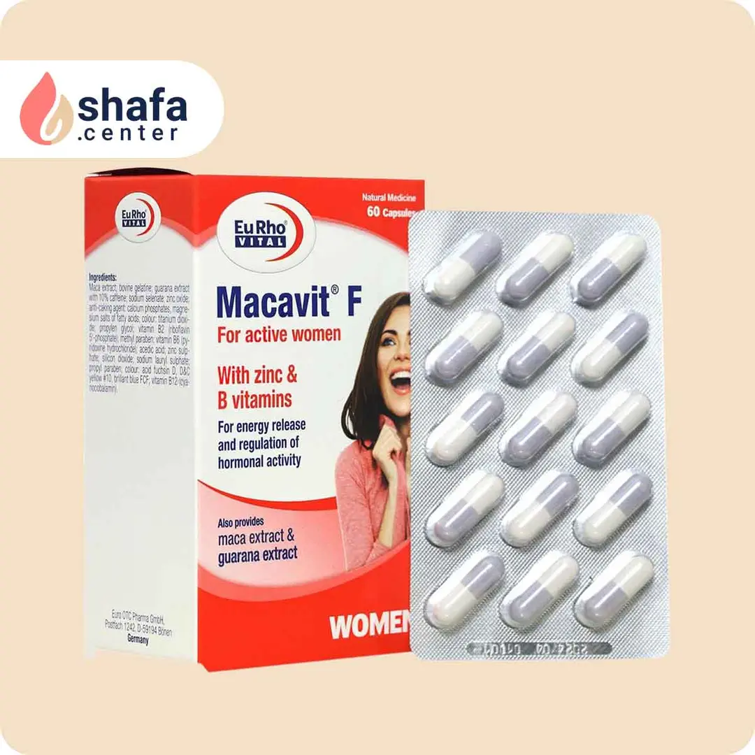 کپسول ماکاویت اف یوروویتال ۶۰ عدد