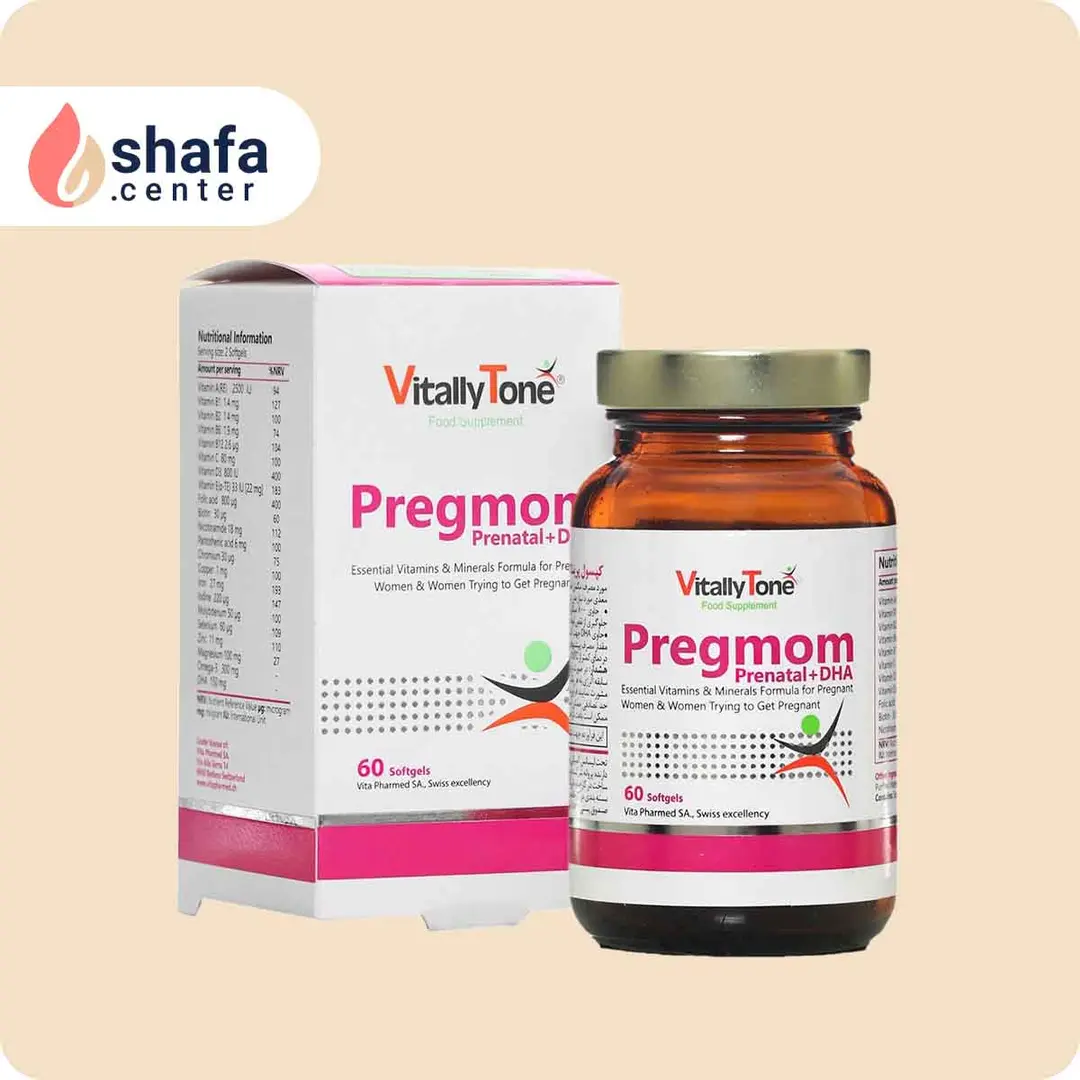 سافت ژل پرگمام ویتالی تون ۶۰ عدد