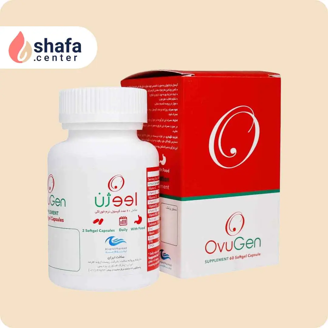 کپسول نرم خوراکی اووژن اروند فارمد - 60 عدد