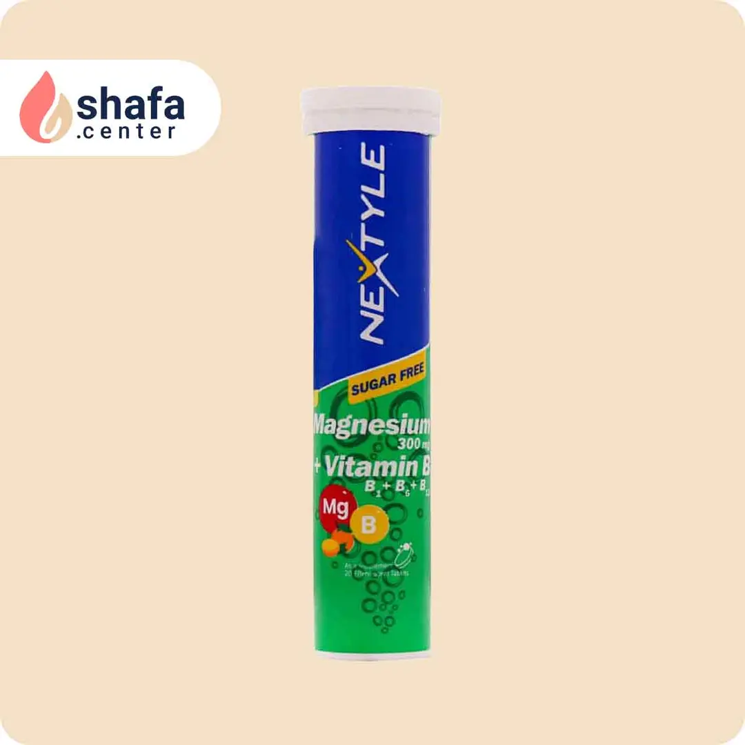 قرص جوشان منیزیم و ویتامین B نکستایل 20 عدد