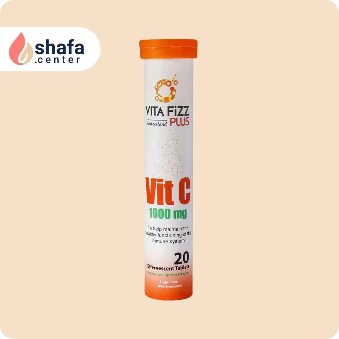 قرص جوشان ویتامین C 1000 میلی گرم ویتافیز پلاس 20 عدد
