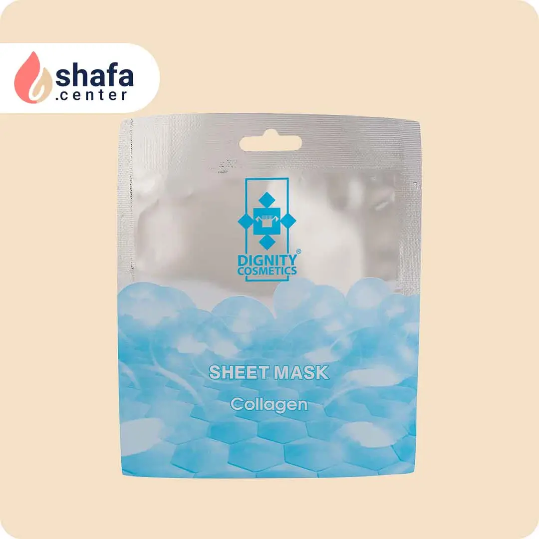 ماسک ورقه‌ای دیگنیتی حاوی کلاژن