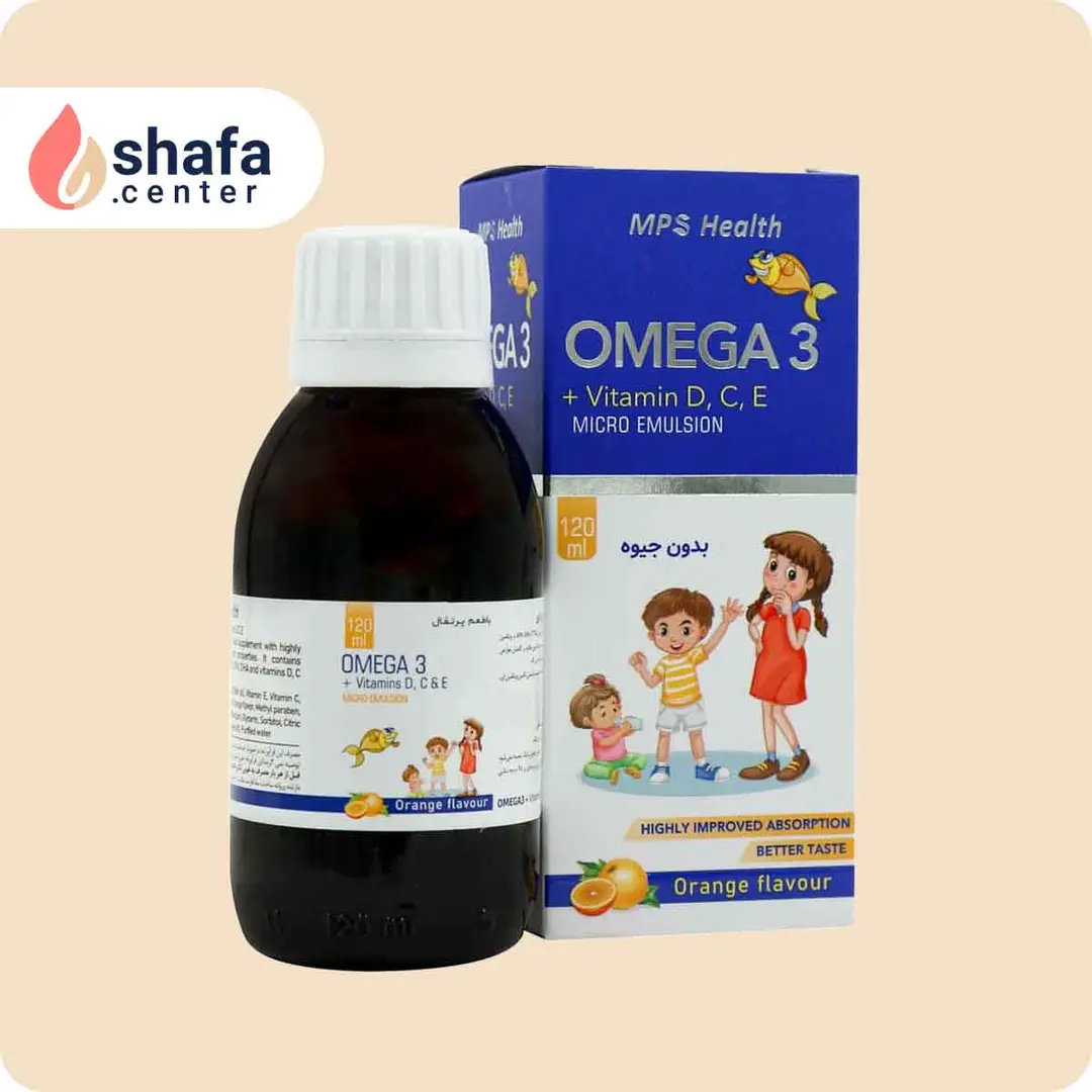 شربت امگا ۳ مانا فارمد سلامت