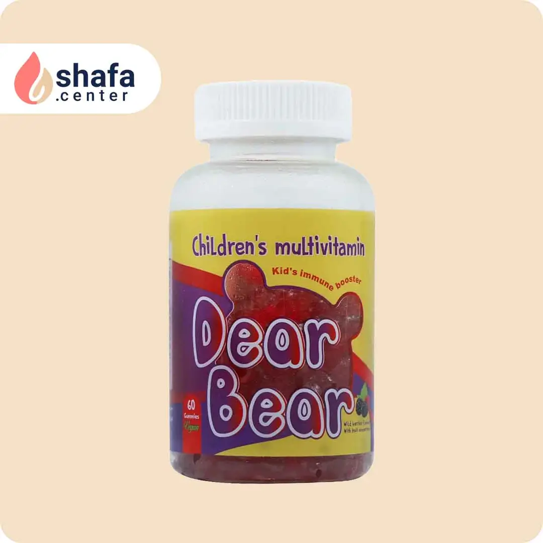 پاستیل مولتی ویتامین بی اس کی 60 عددی