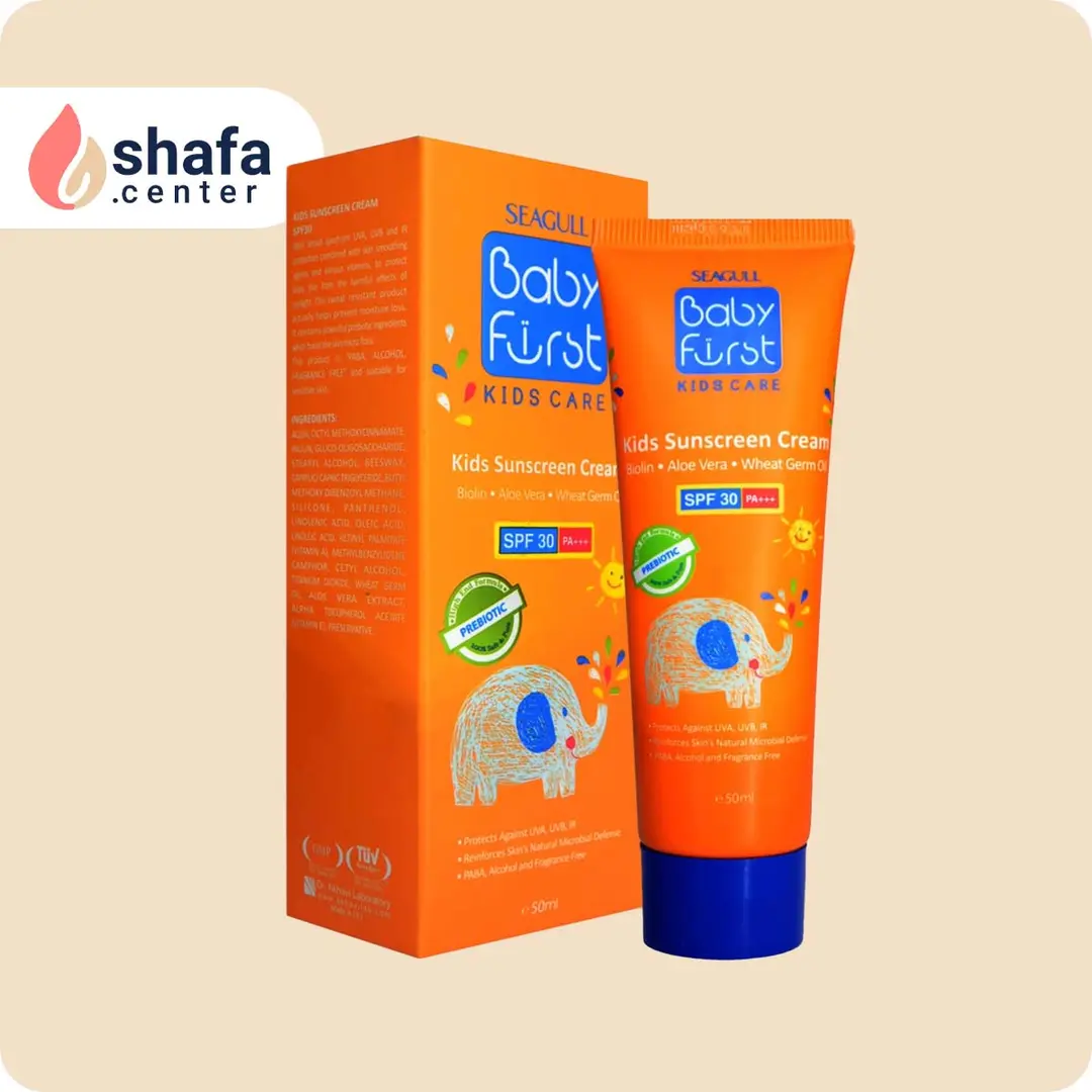 کرم ضد آفتاب کودک بی‌بی فرست SPF 30