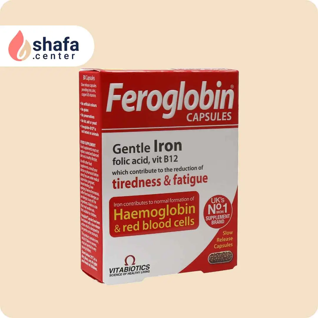 کپسول فروگلوبین ب ۱۲ ویتابیوتیکس ۳۰ عددی