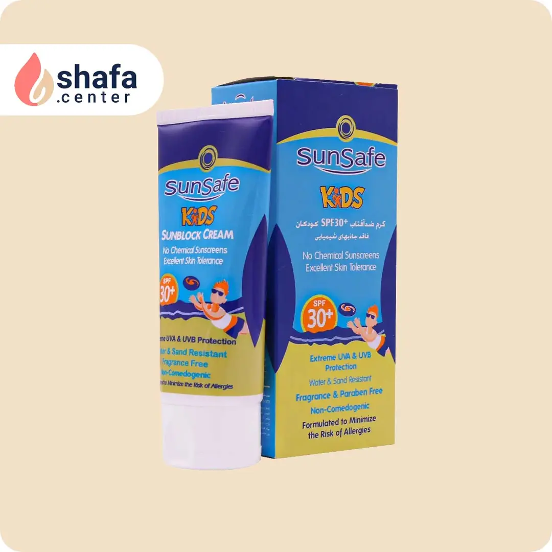 کرم ضد آفتاب کودک سان‌سیف SPF 30