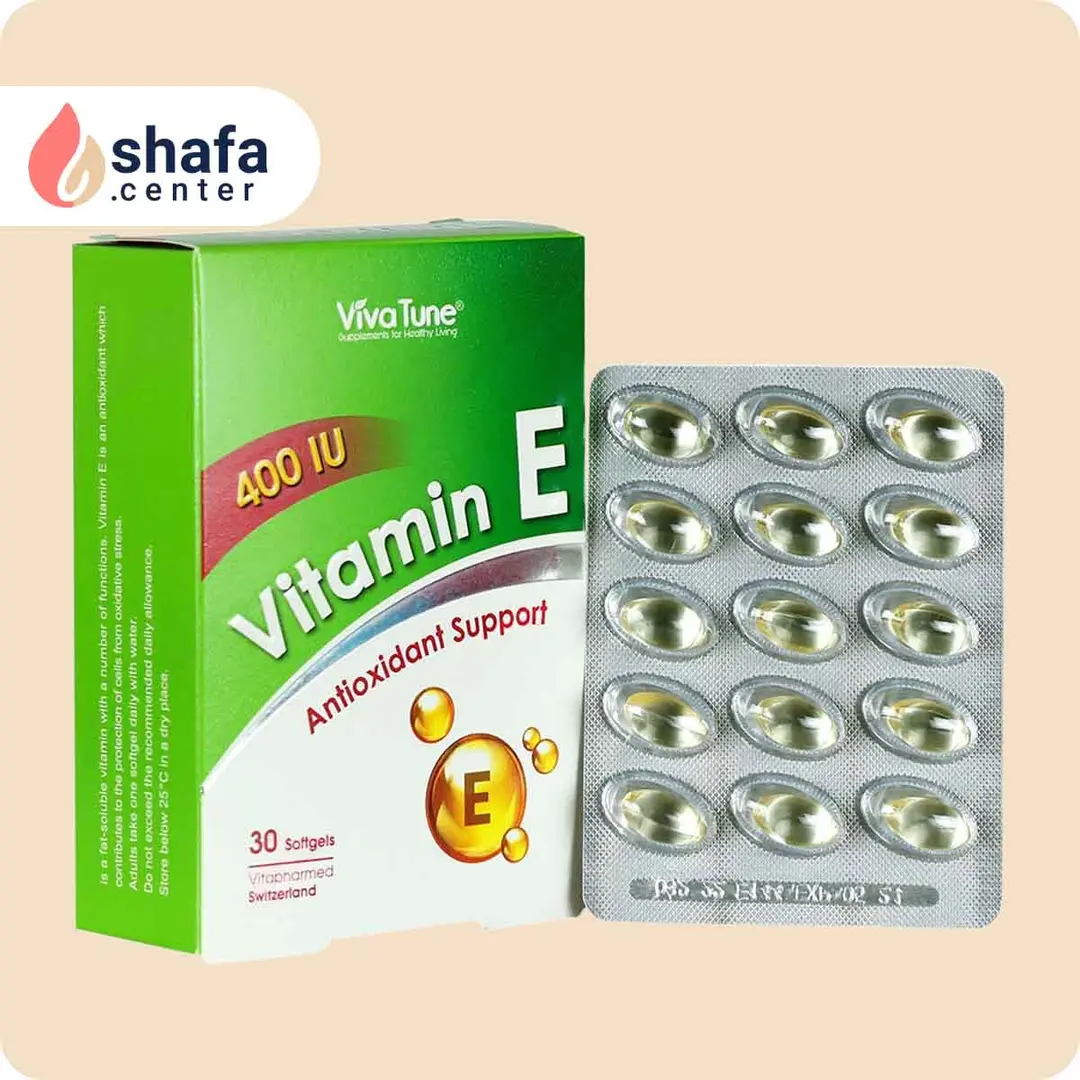 کپسول نرم ژلاتینی ویتامین E 400 واحد ویواتیون 30 عدد