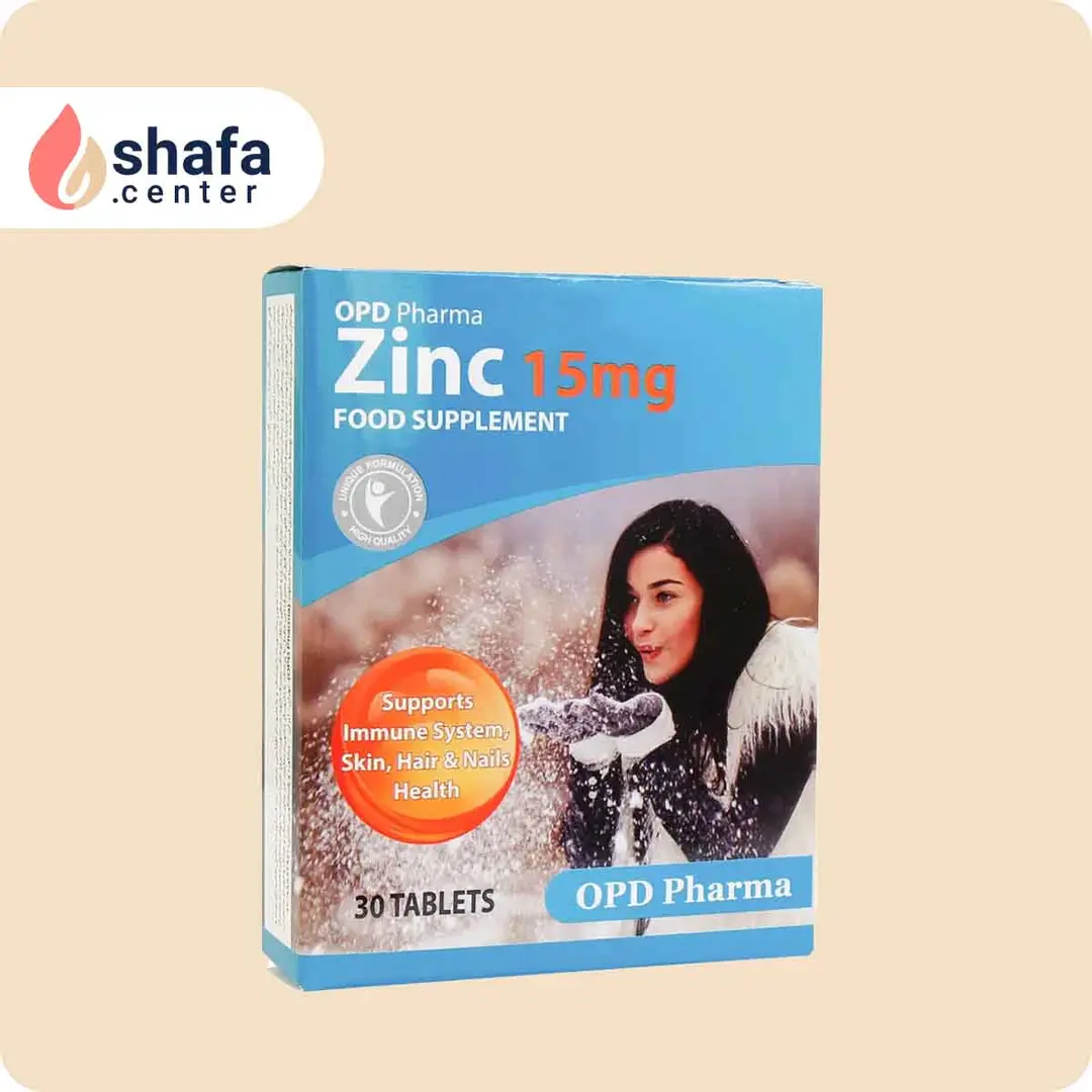 قرص زینک 15 میلی گرم او پی دی فارما - 30 عدد