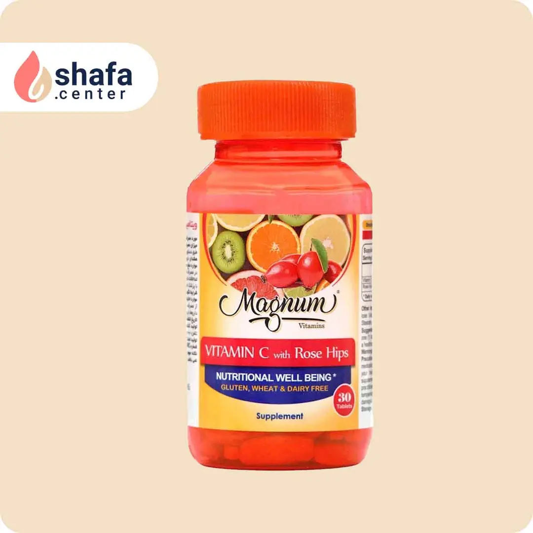 ویتامین سی پلاس رز هیپ مگنوم ویتامینز