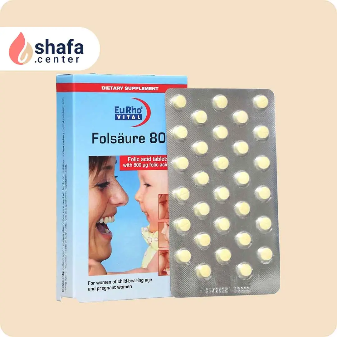 فولیک اسید 800 میکروگرم 60 عددی