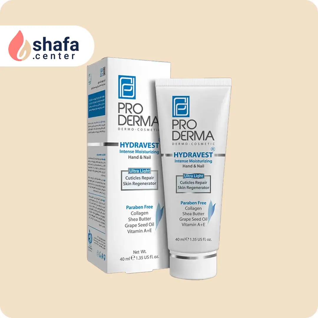 کرم مرطوب‌کننده دست و ناخن پرودرما