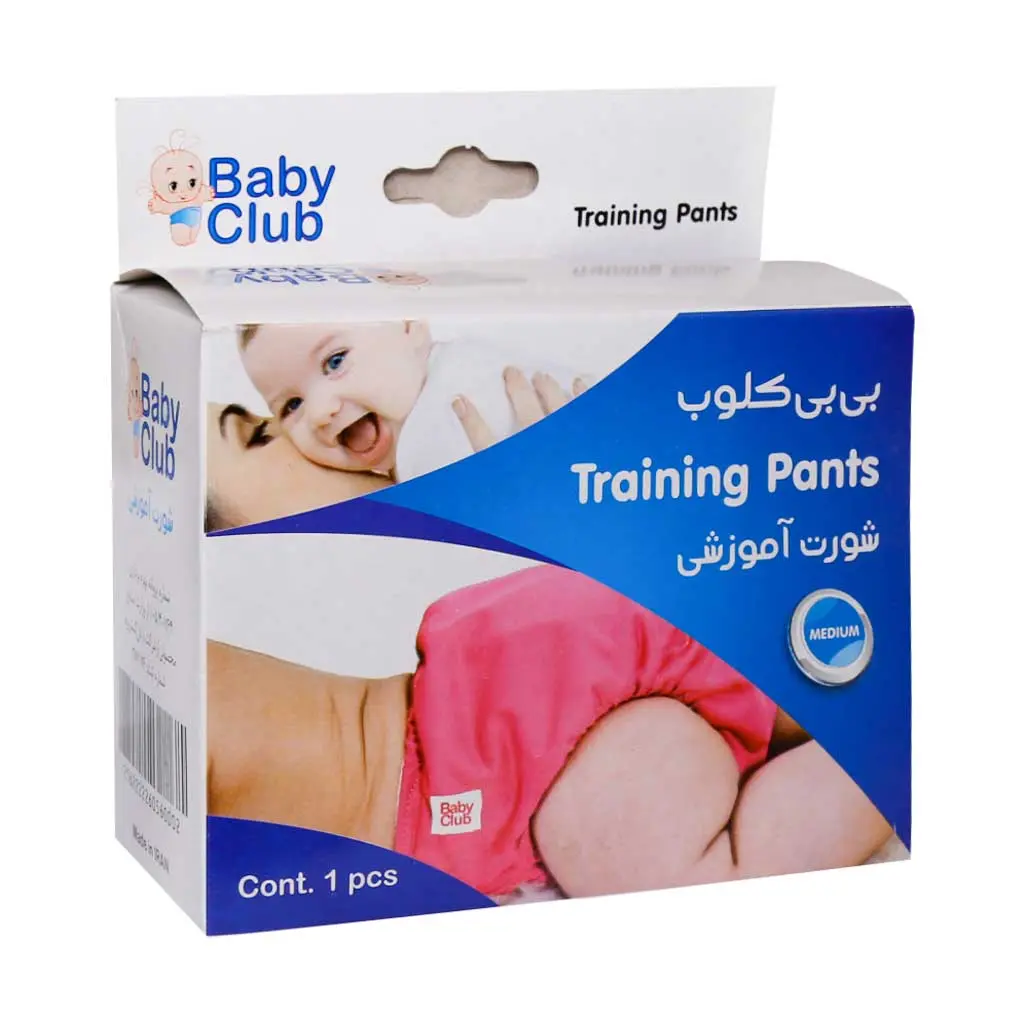 شورت آموزشی بی بی کلوب - سایز متوسط