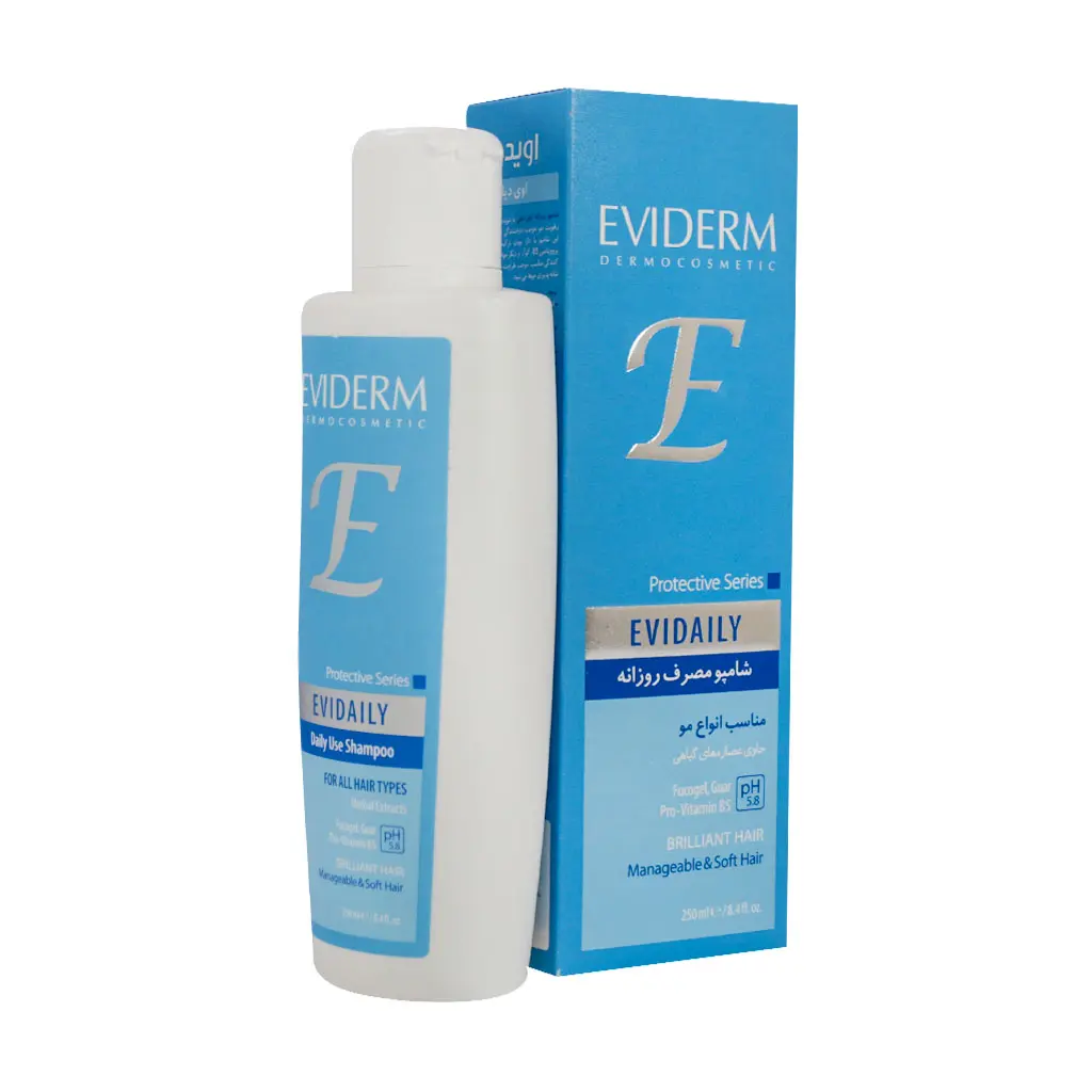 شامپو روزانه اوی دیلی اویدرم مناسب انواع مو - 250 میلی لیتر