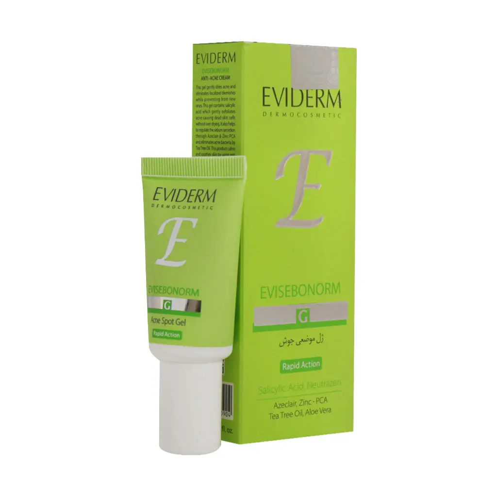 ژل اویدرم (اوی سبونورم) – مناسب پوست چرب و دارای جوش