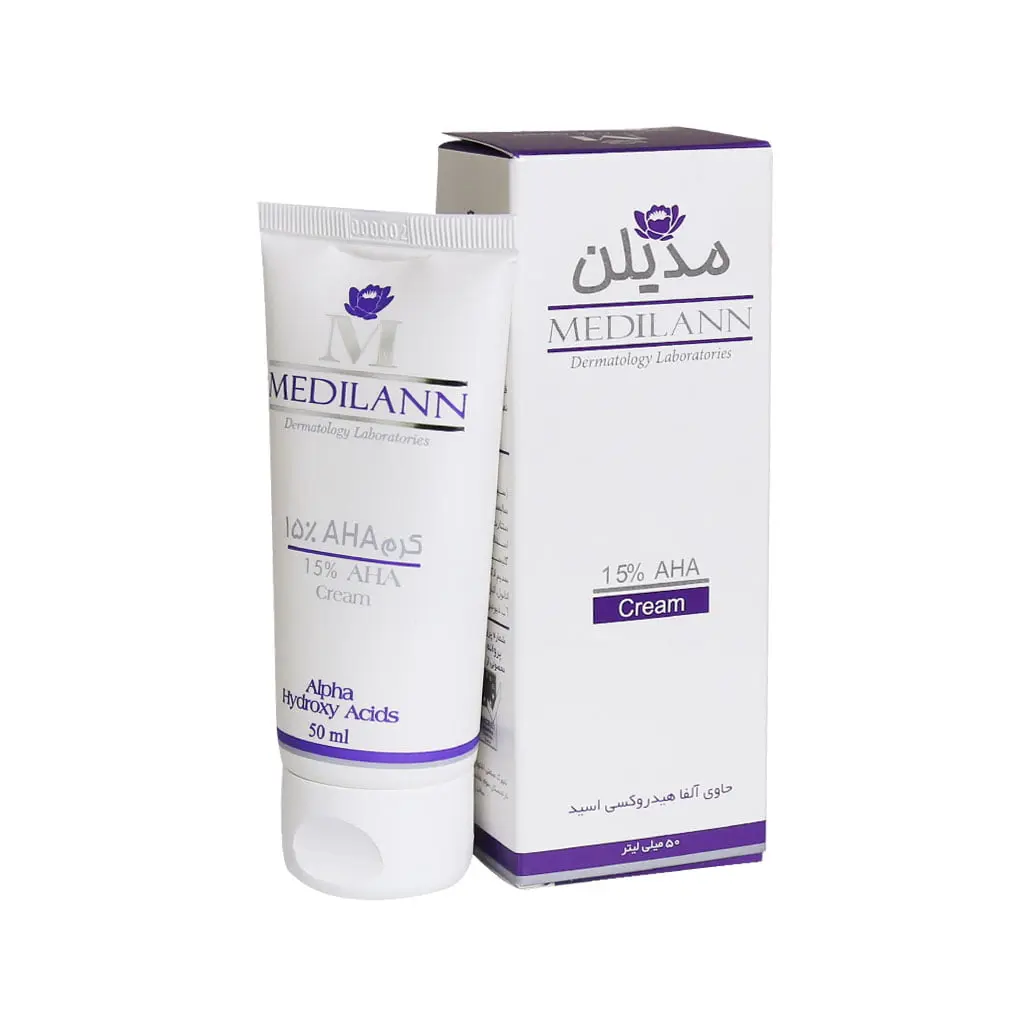 کرم لایه بردار AHA ٪15 مدیلن - 50 میلی لیتر