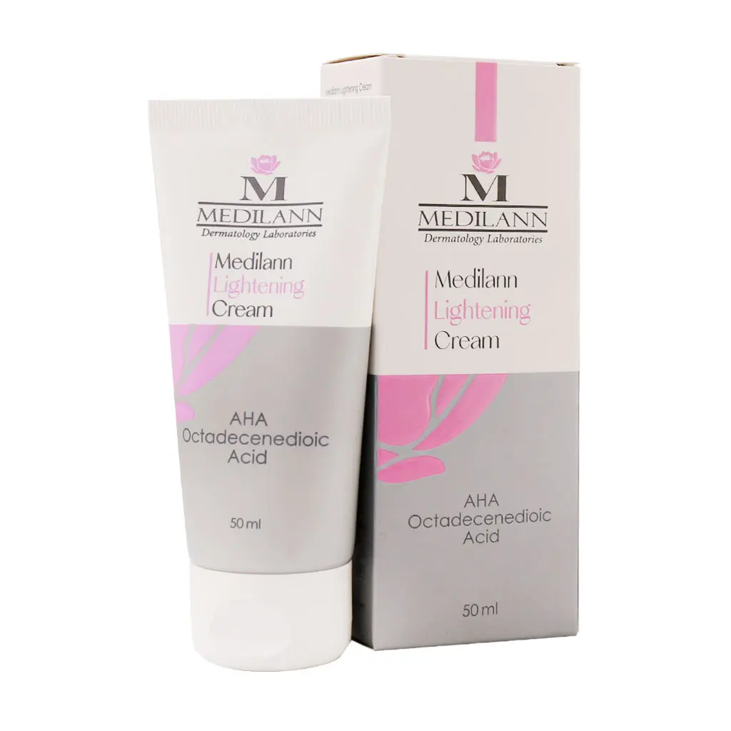 مدیلن کرم روشن‌کننده حاوی AHA و آلانتوئین – ۵۰ میلی‌لیتر