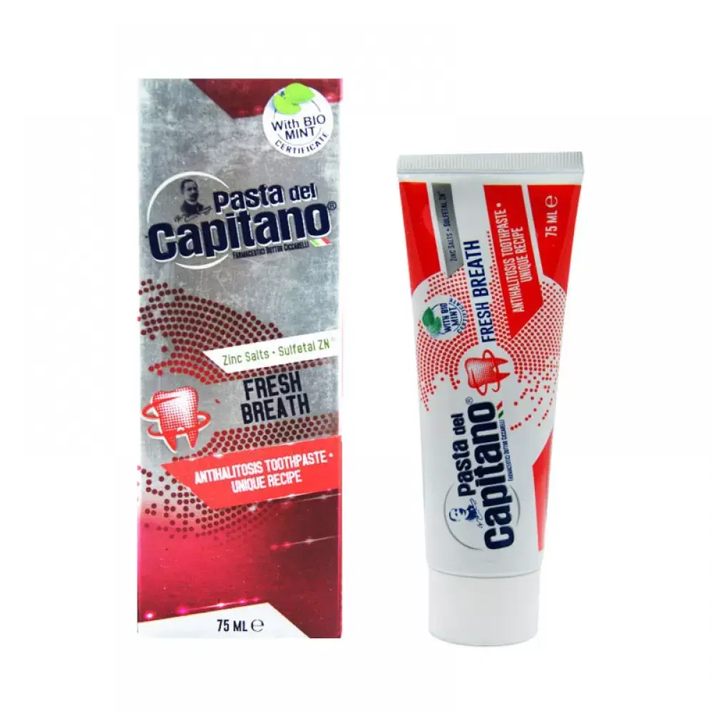 خمیر دندان خوشبو کننده دهان پاستا دل کاپیتانو - 75 میلی لیتر