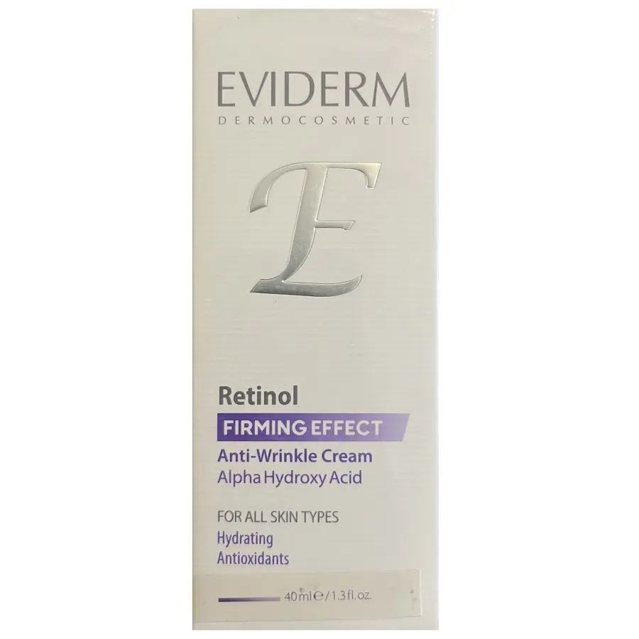 اویدرم – کرم چروک‌های سطحی حاوی ۳٪ آلفاهیدروکسی اسید – ۴۰ میلی‌لیتر