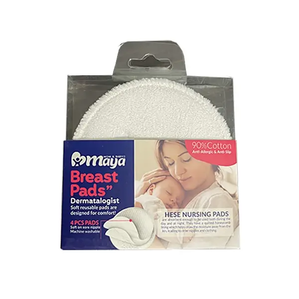 پد سینه قابل شستشو مایا - 4 عددی