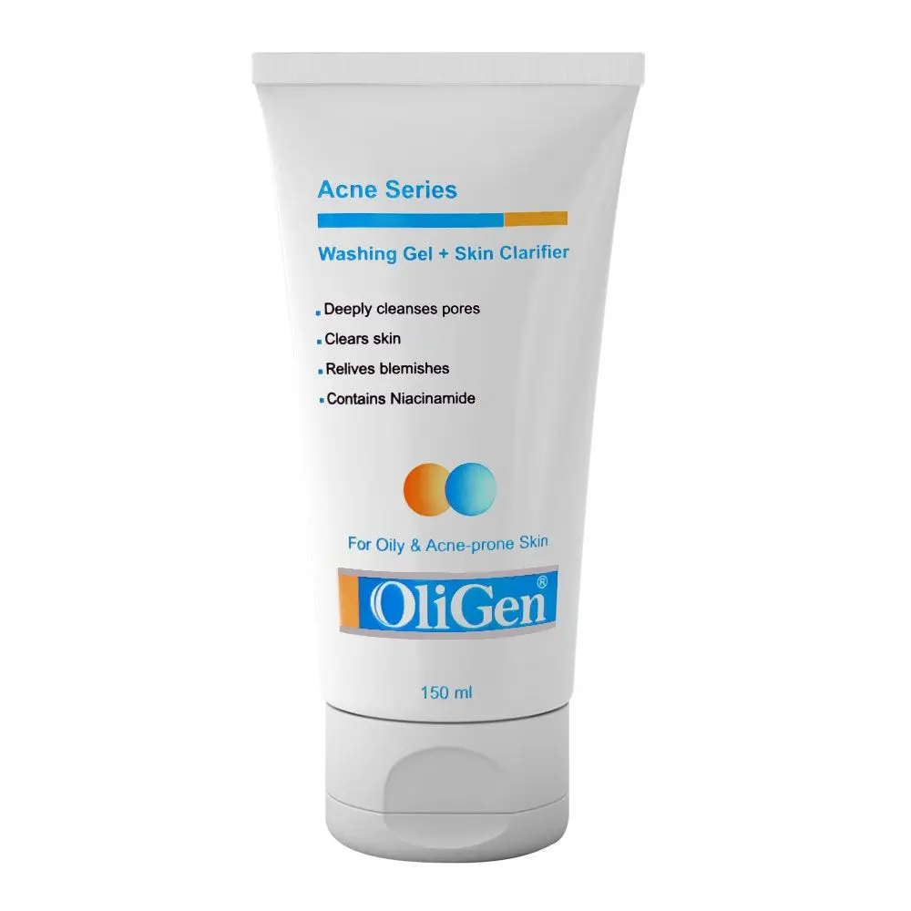 شستشوی صورت آکنو واش الی ژن – مناسب پوست چرب و جوش‌دار – 150میلی‌لیتر