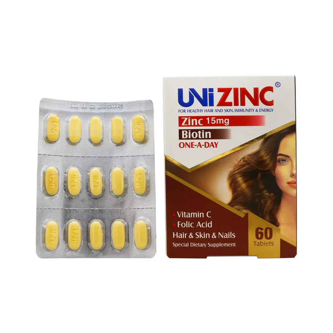 یونی‌زینک (Uni Zinc) 60 عددی